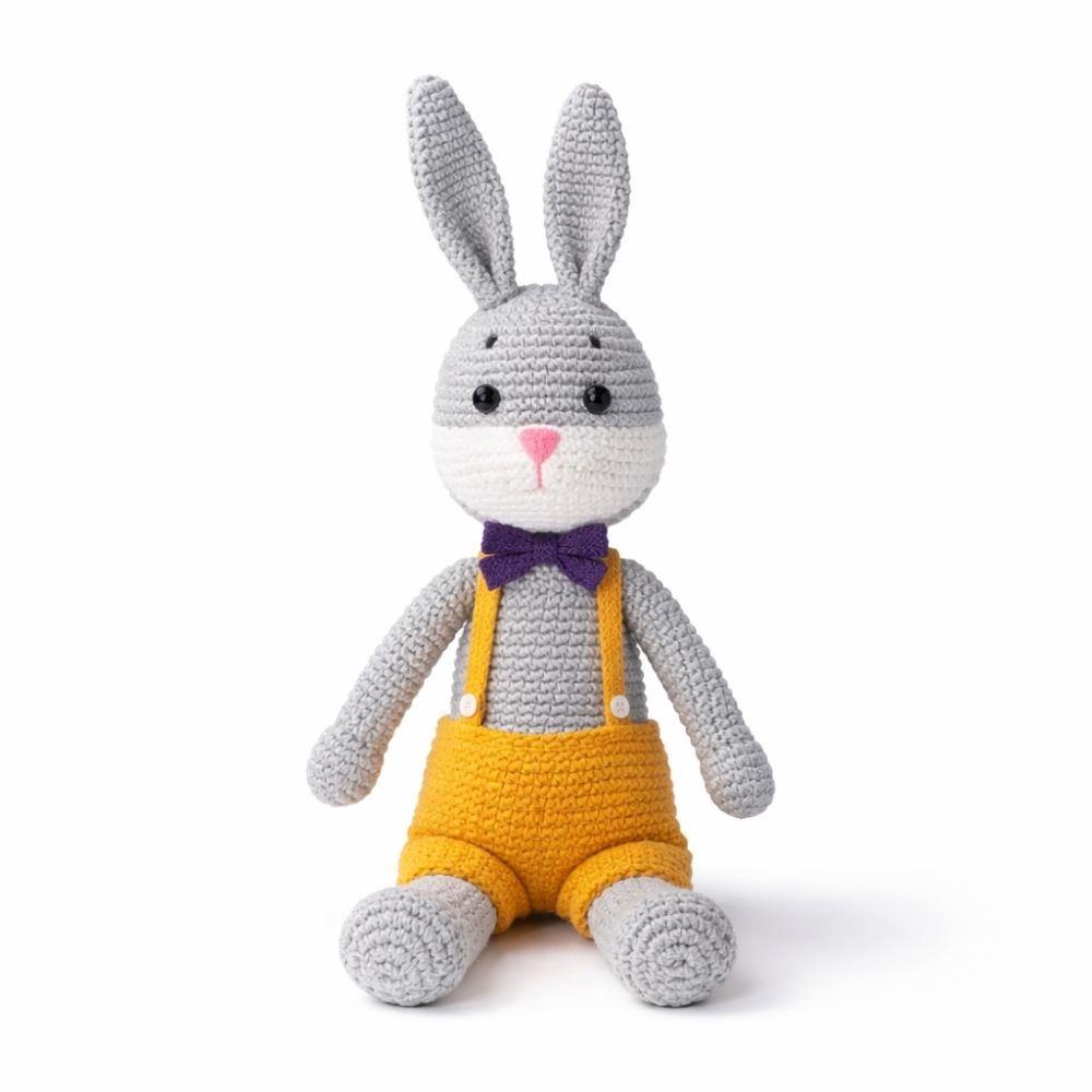 El Yapımı Amigurumi Tavşan Oyuncak