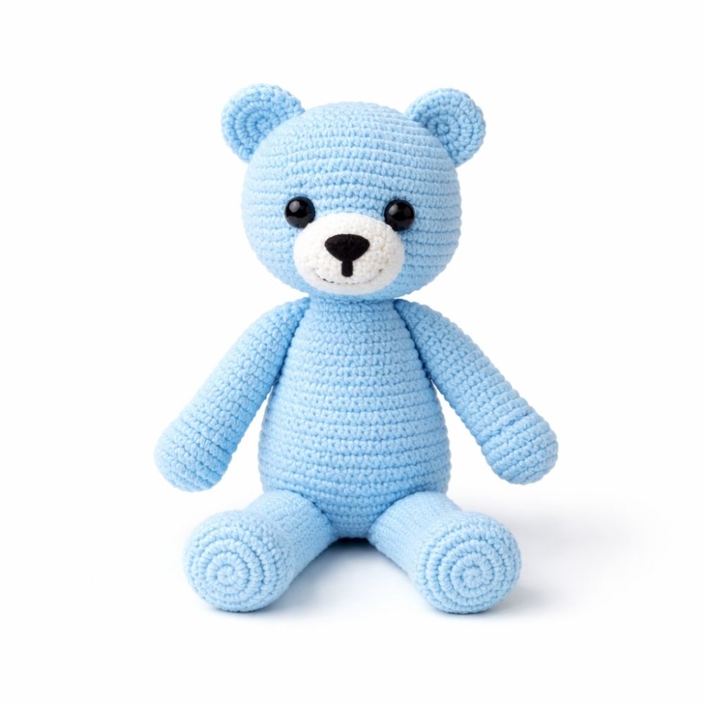 el yapımı amigurumi ayı oyuncak